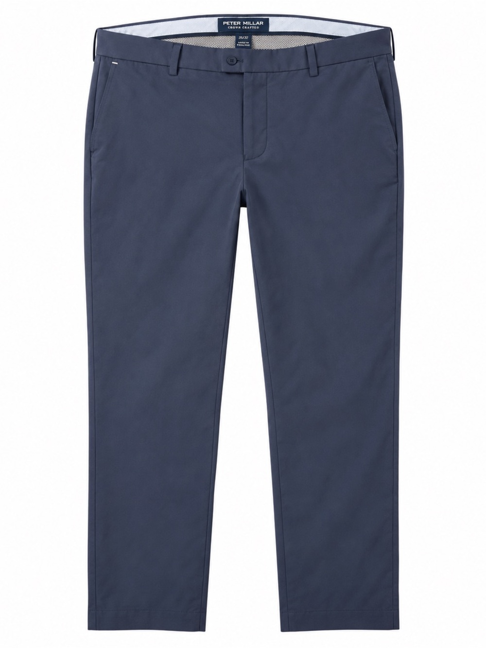 Peter Millar Crown Crafted Surge Tailored Fit Mens 35x32 Navy Performance Pants